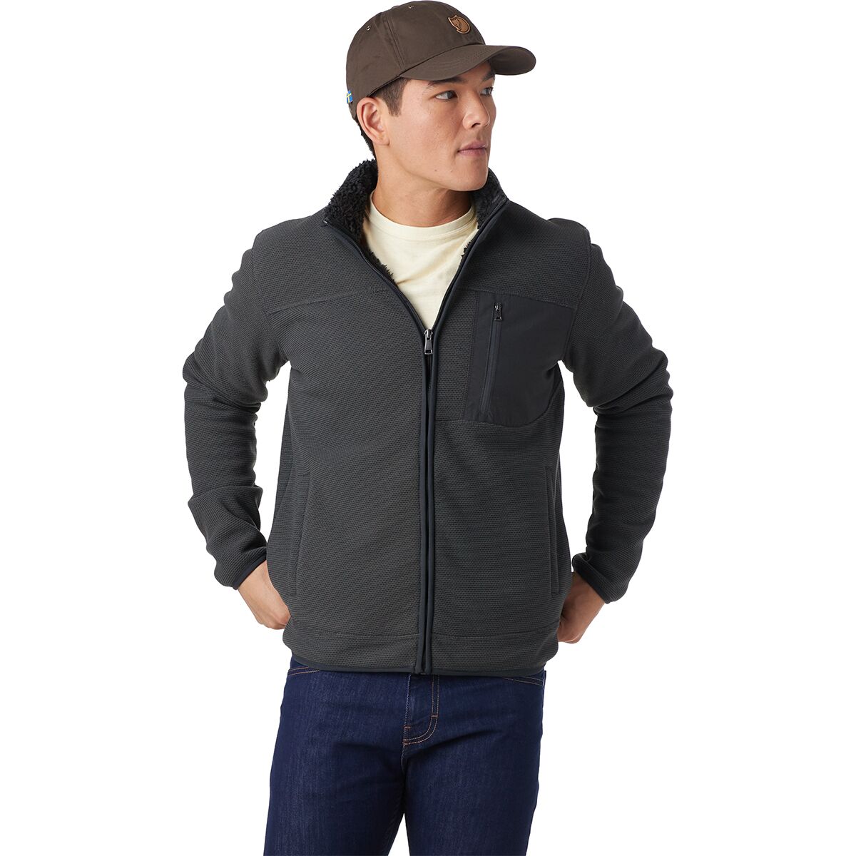 Stoic Mix Media Full-Zip Sherpa Jacket - Men's - Clothing