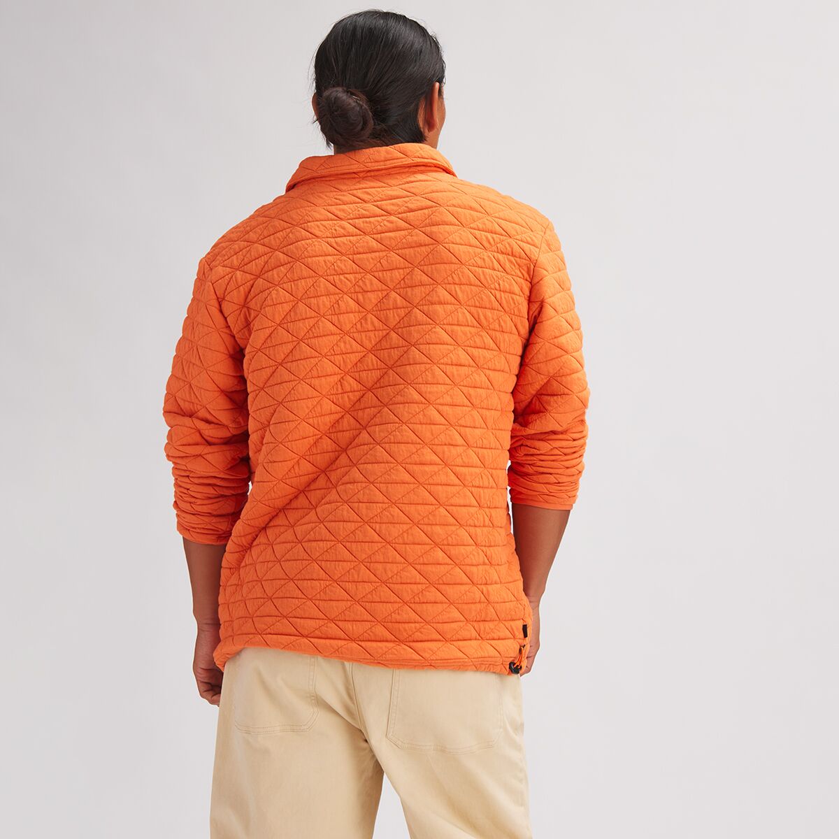 Stoic Venture Quilted Rugby LongSleeve Polo Men's Clothing