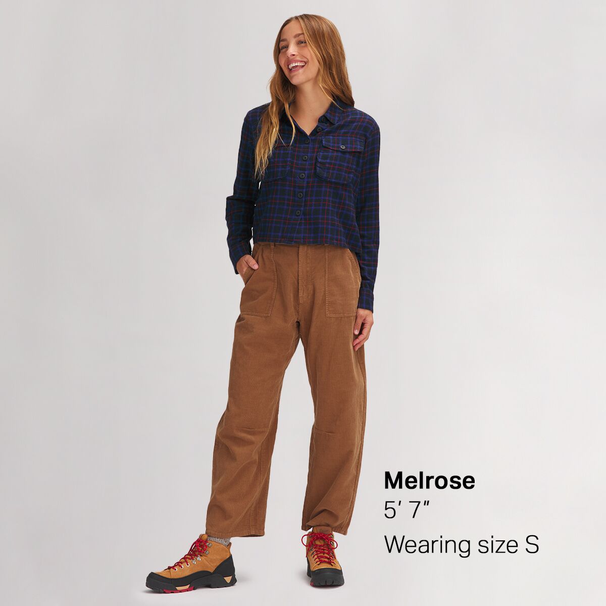 Stoic Daily Crop Flannel - Women´s