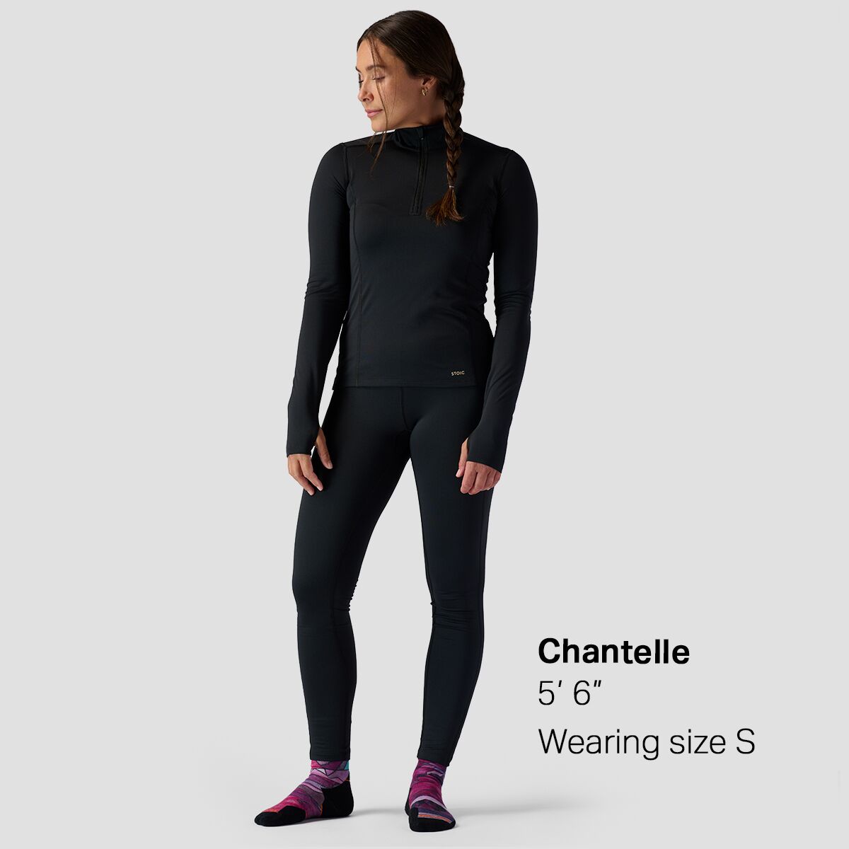 Stoic Lightweight Poly 1/4-Zip Baselayer Top - Women´s