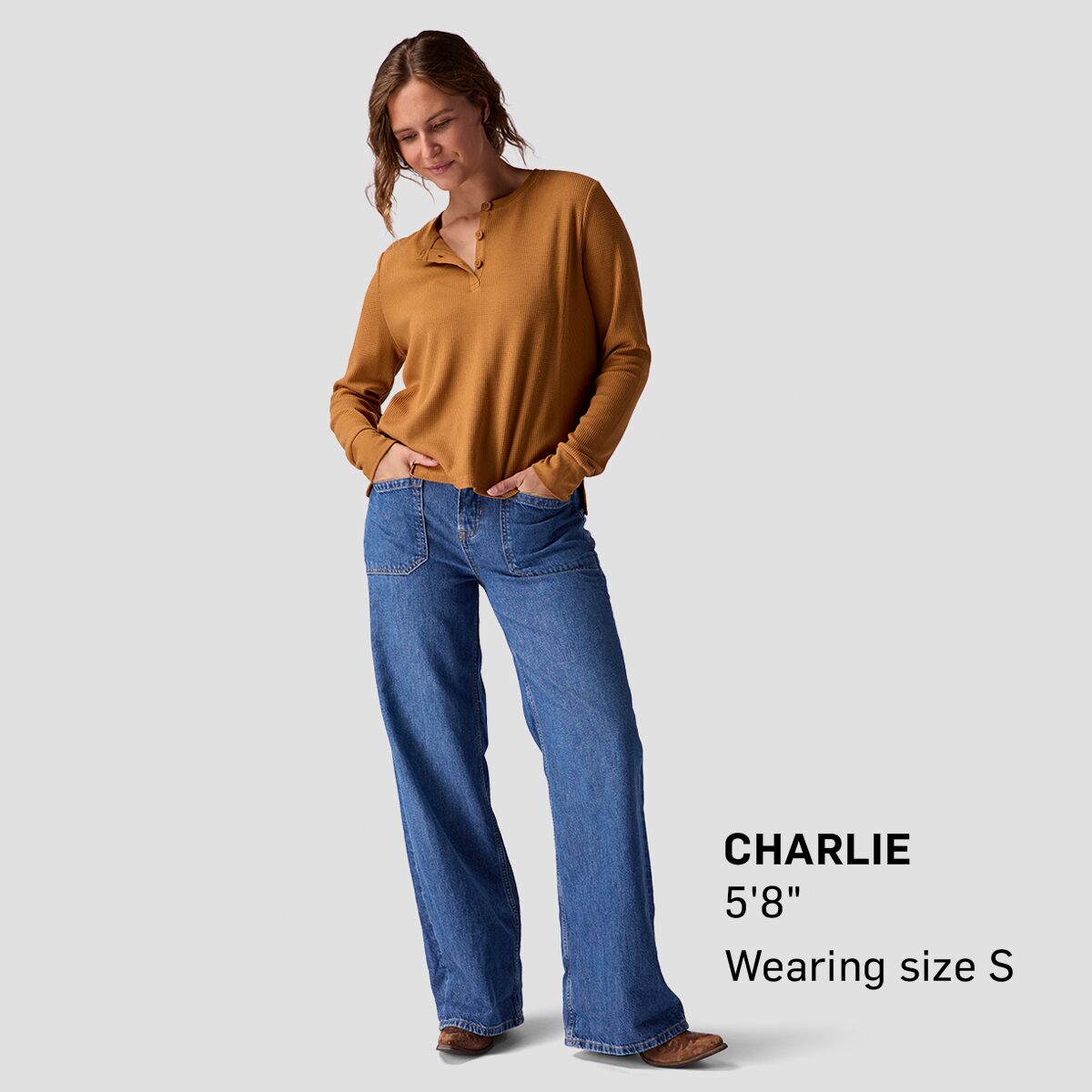 Stoic Wicking Waffle Long-Sleeve Henley - Women´s