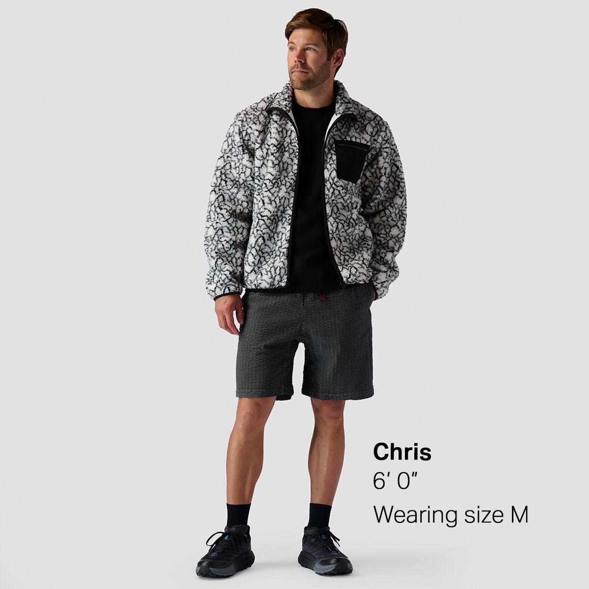 Stoic High Pile Printed Fleece Jacket - Men´s