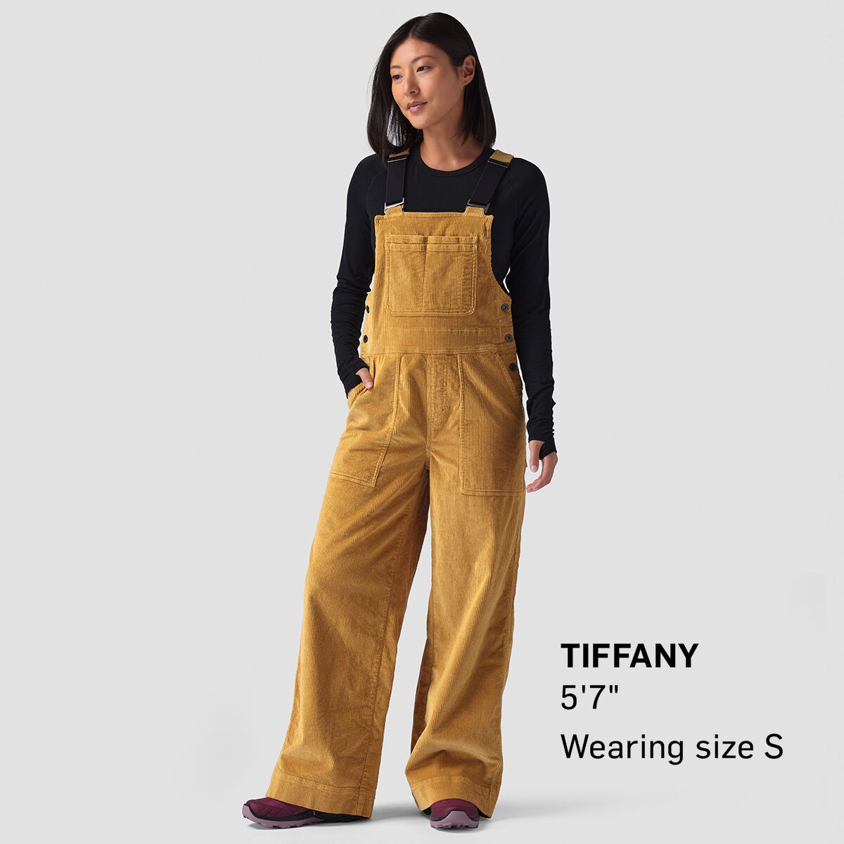 Stoic Wide Leg Corduroy Overall - Women´s