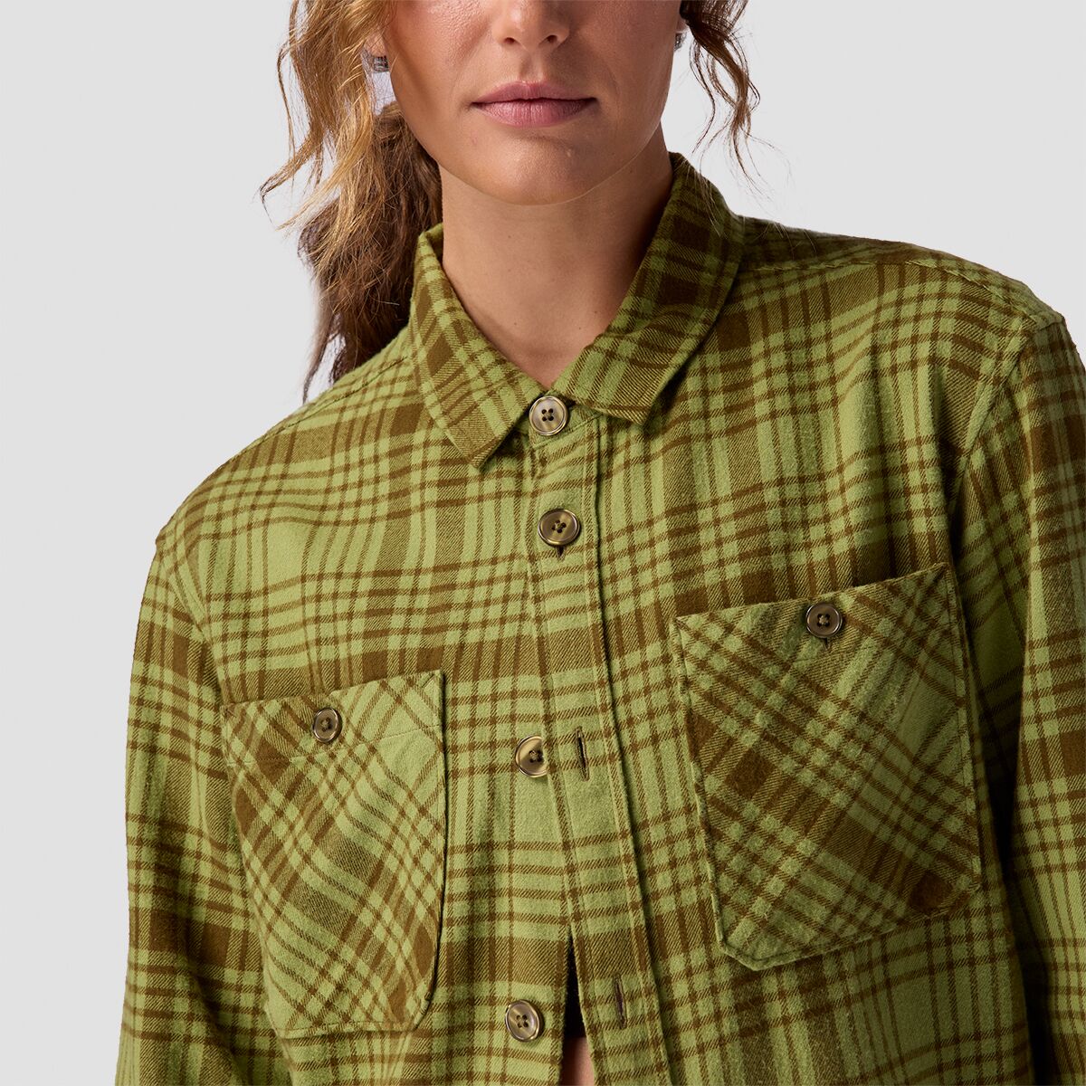 Stoic Aspen Elbow Patch Flannel - Women´s