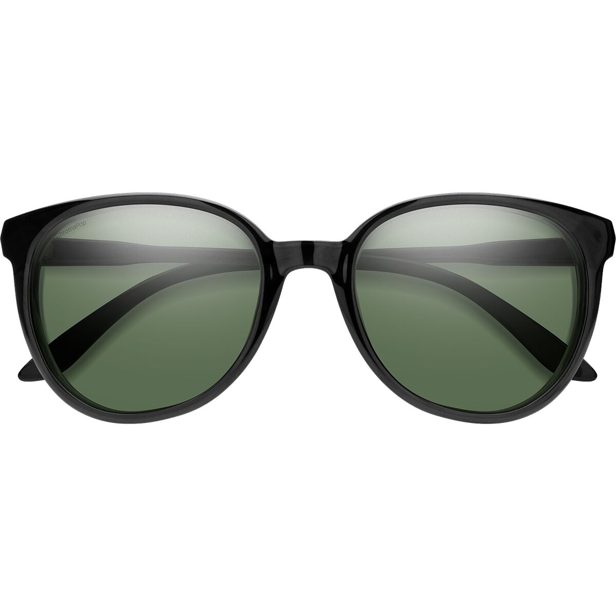 Женские солнцезащитные очки Smith Cheetah Polarized Sunglasses, цвет: Чёрный / Серый зелёный, вариант 1 — фото 2