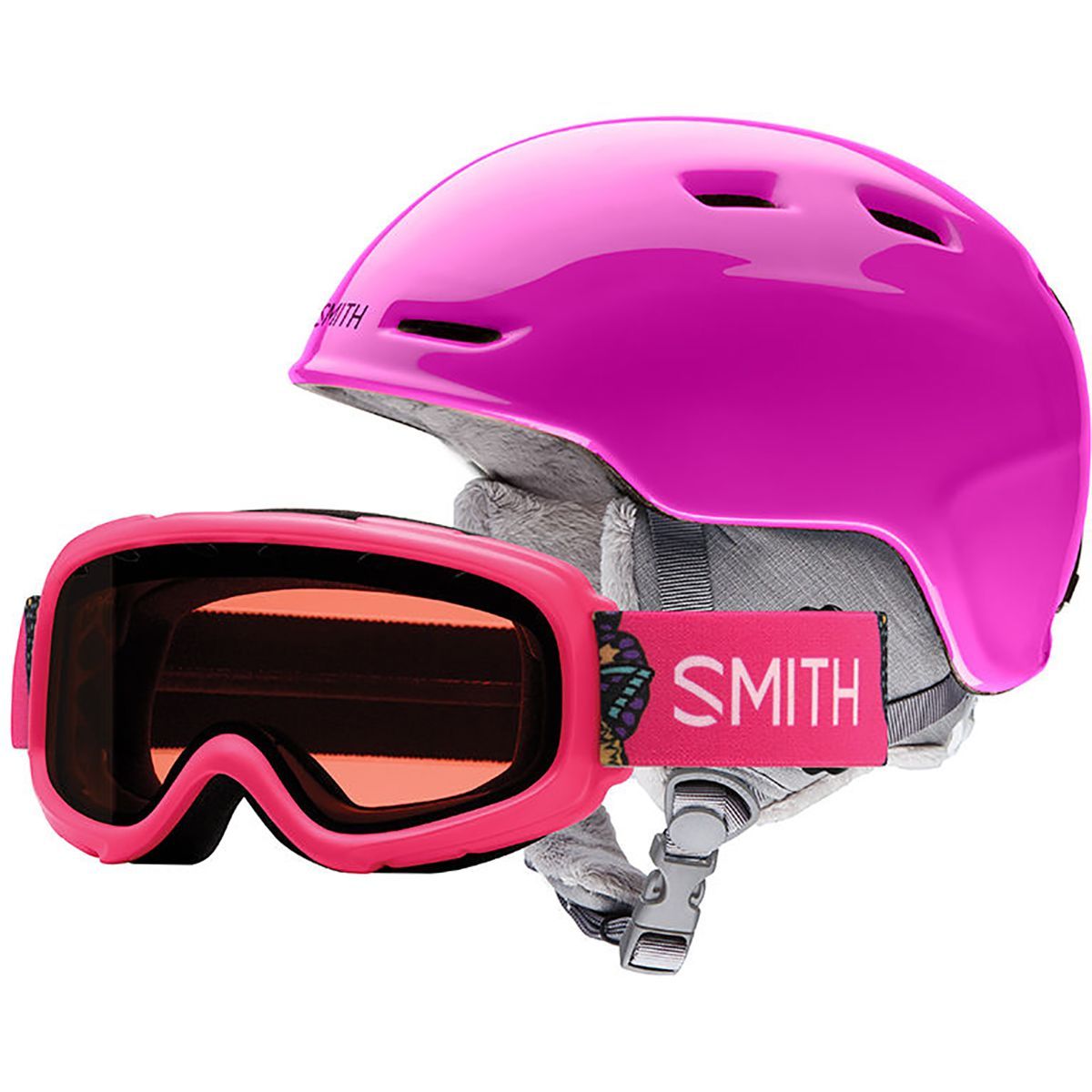 Smith Zoom Jr. Helmet/Gambler Goggle Combo Kids'
