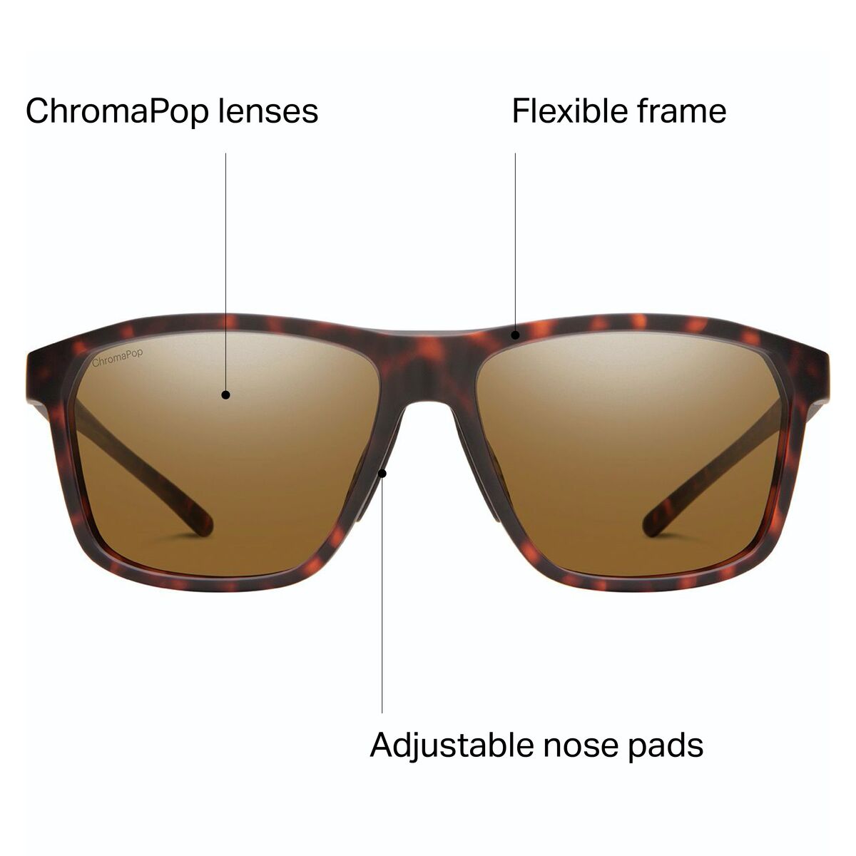 Smith Pinpoint ChromaPop Polarized Sunglasses - Accessories