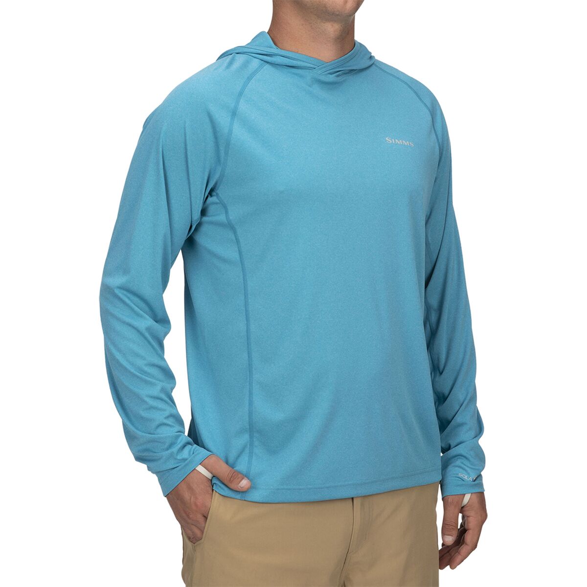 Chemise Simms Solarflex UPF 50 Manches Longues Pour Homme - Pêche Outdoor, Taille XL