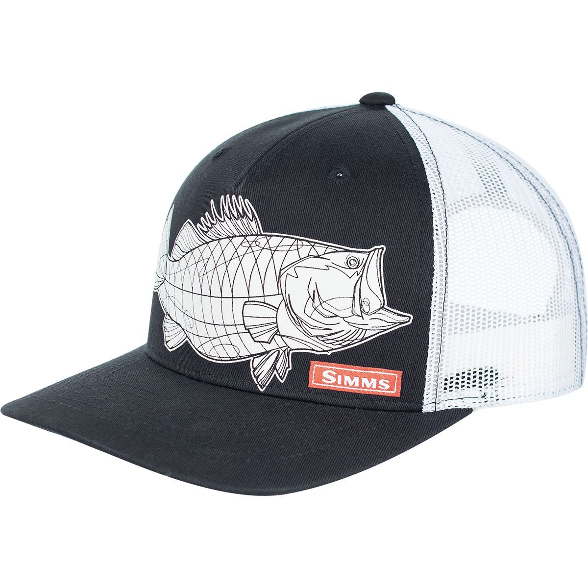 Simms 5Panel Trucker Hat Fly Fishing