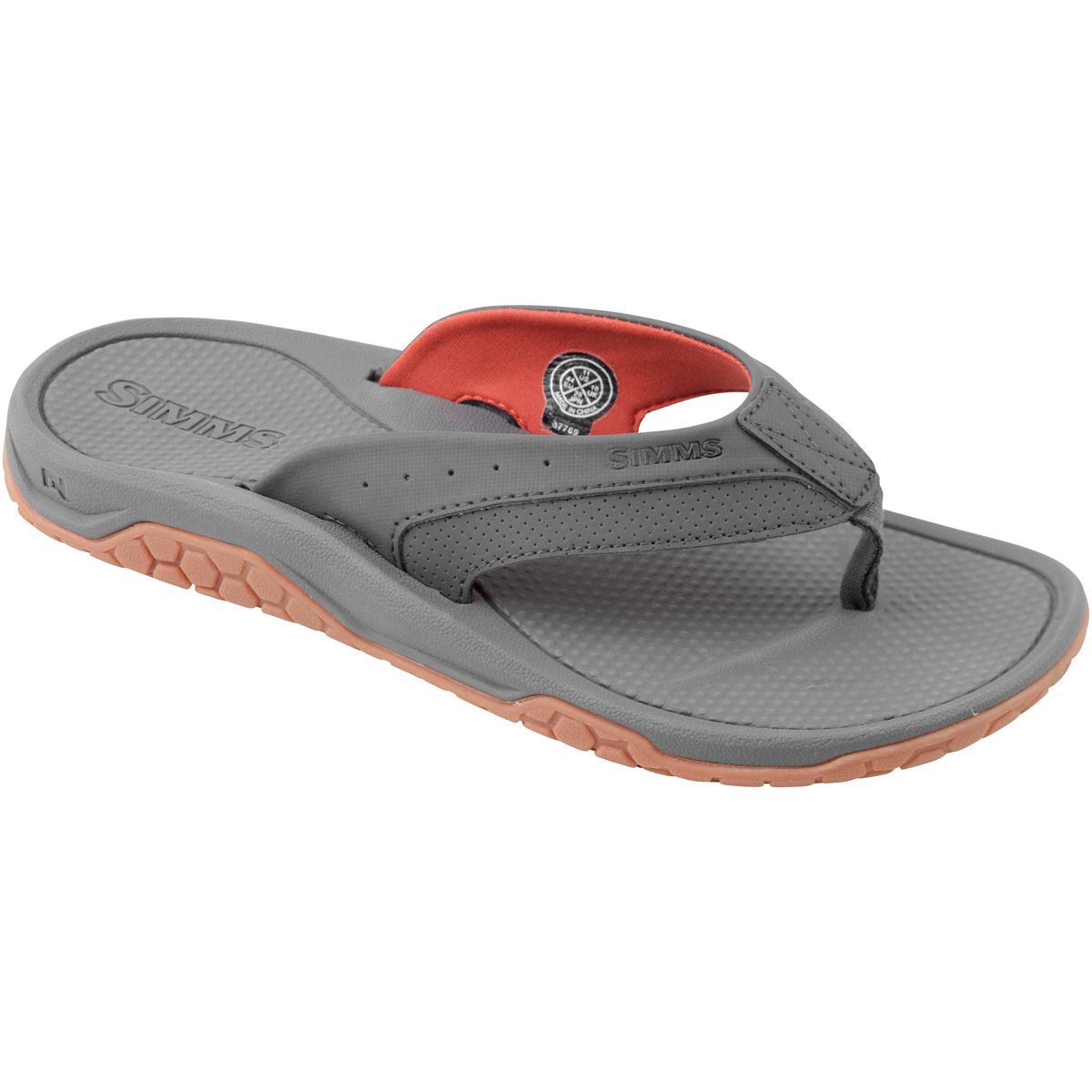 simms mens flip flops