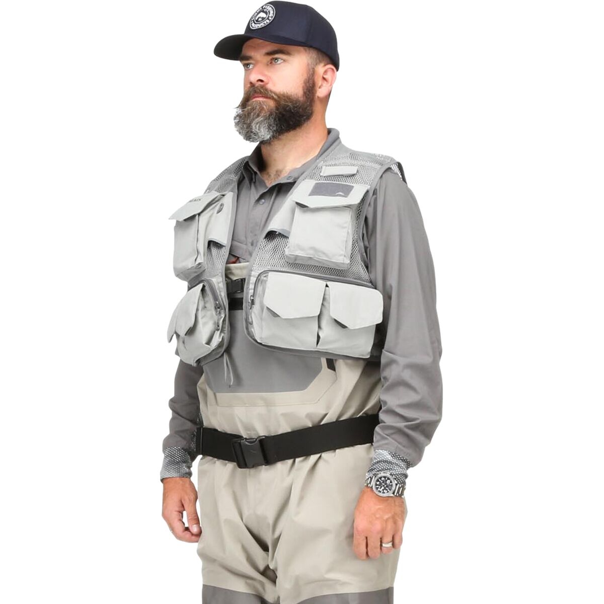 simms vertical mesh vest