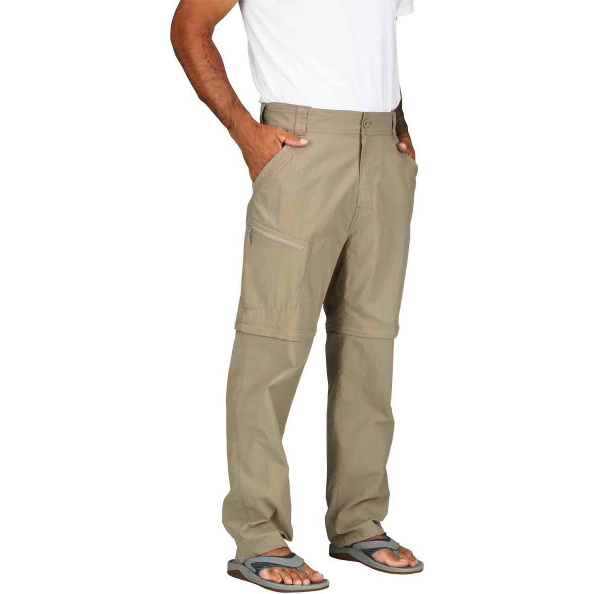 zip off cargo pants