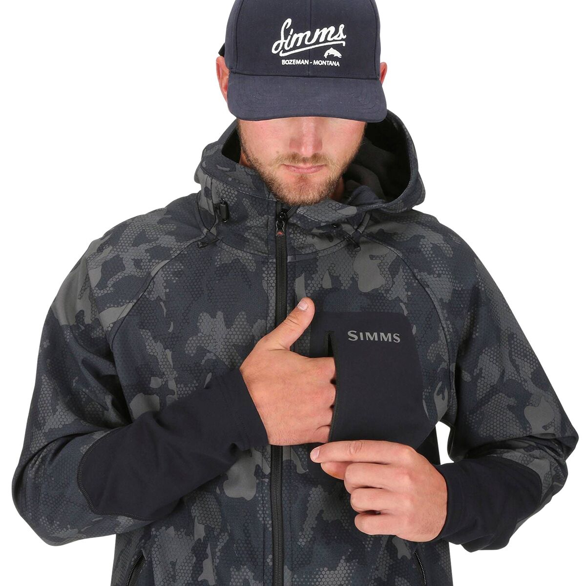 Simms Katafront Full-Zip Hoodie - Men's - Clothing
