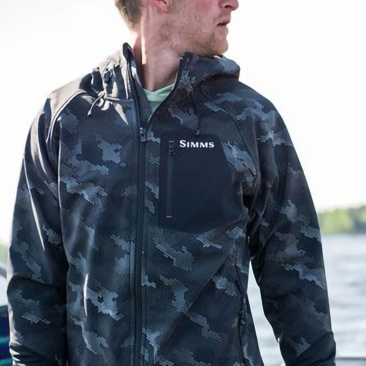 Simms Katafront Full-Zip Hoodie - Men's - Clothing