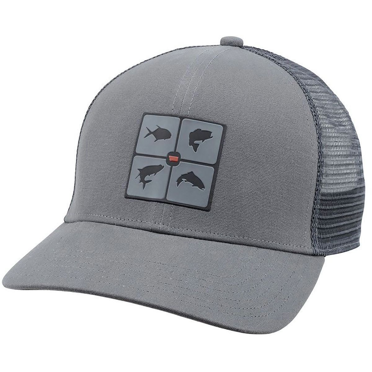 Simms Fish The World Trucker Hat Fly Fishing