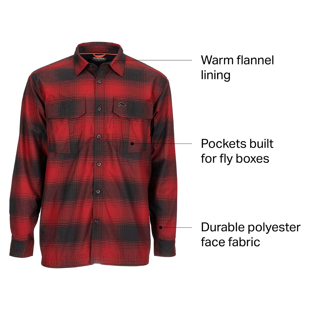 Simms Coldweather Long-Sleeve Shirt - Men´s