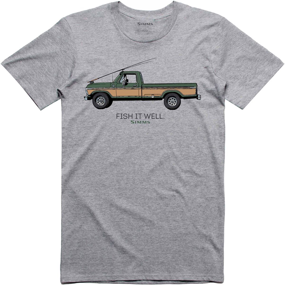 Simms Fish It Well 250 TShirt Men's Clothing