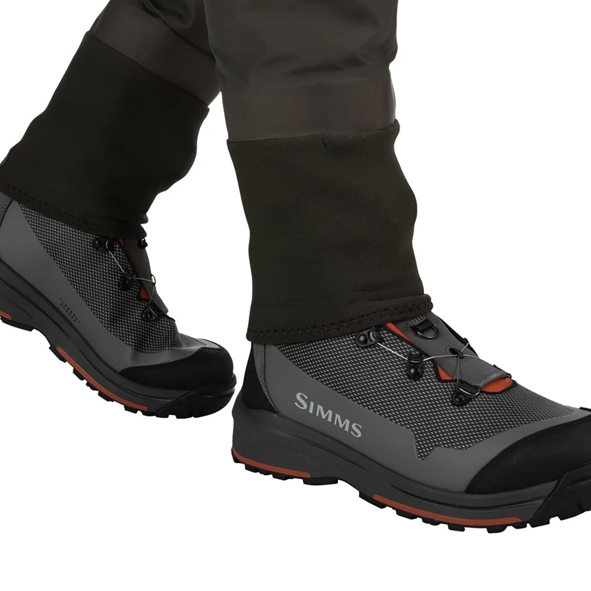 Мужские комбинезоны Simms G3 Guide Stockingfoot Wader, цвет: Графитовый металлик — фото 10