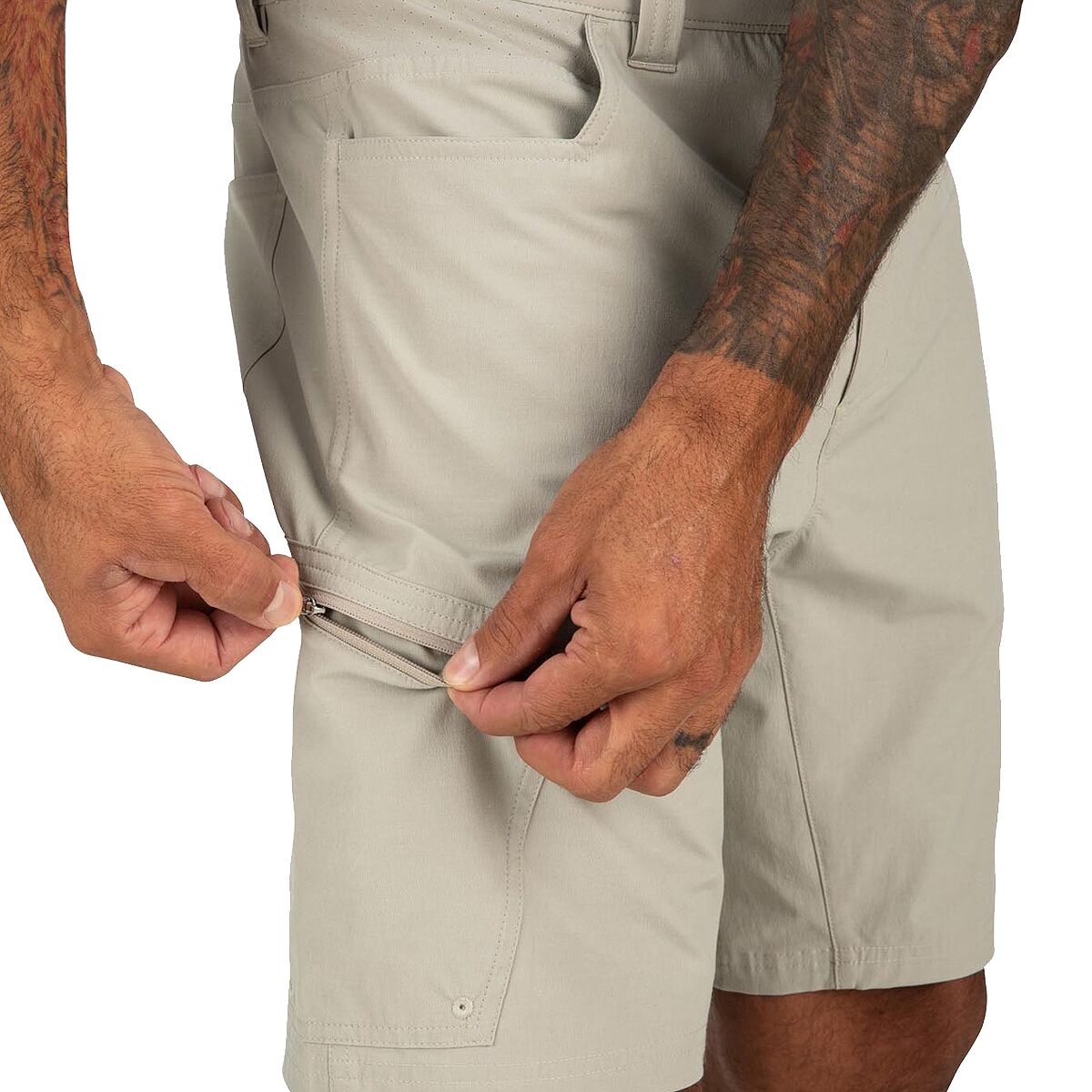 Simms Herren Challenger Shorts – Leichte Angelshorts Mit 22,9 Cm Schrittlänge & Atmungsaktivem Design