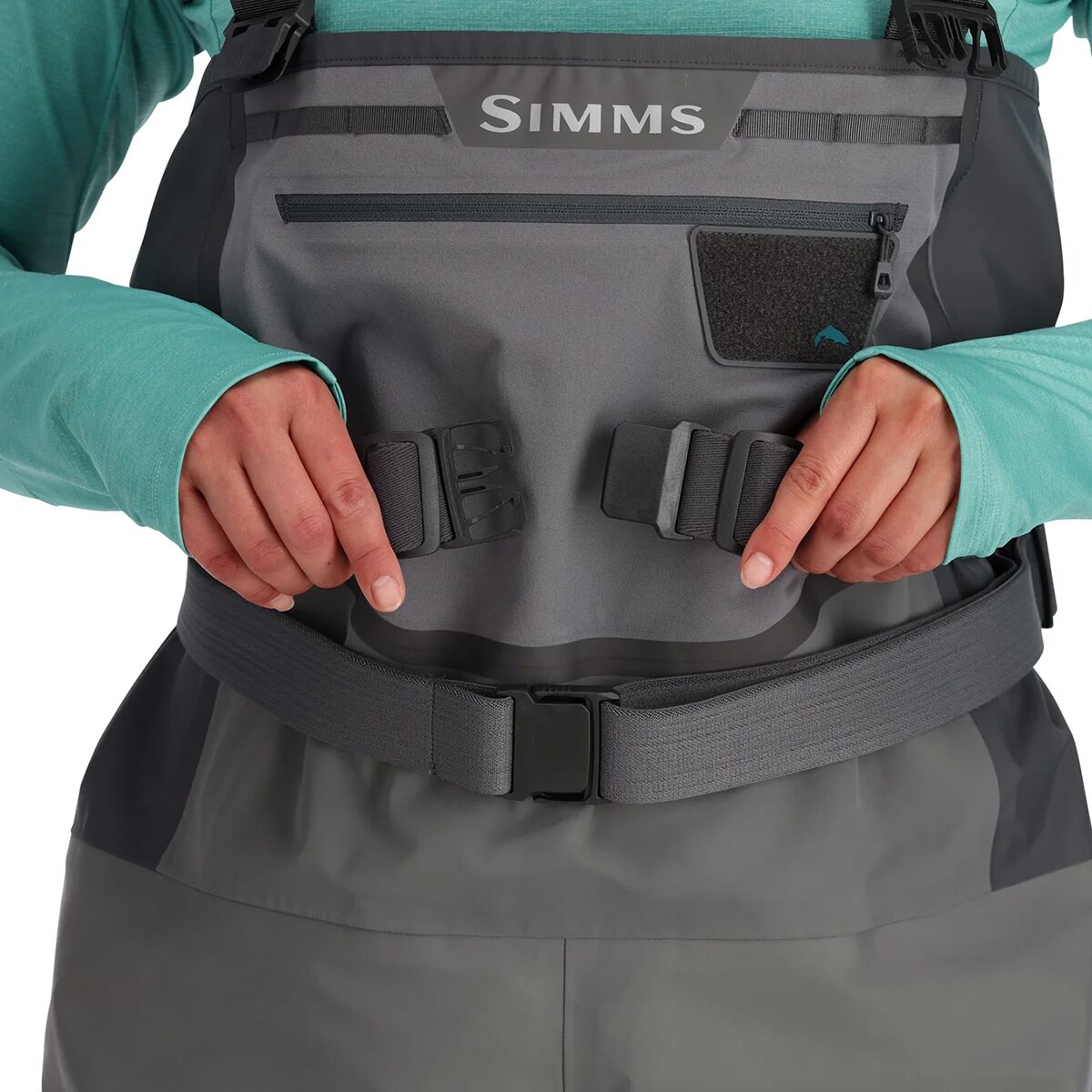 Женские комбинезоны Simms Freestone Stockingfoot Wader, цвет: Сланцевый — фото 2