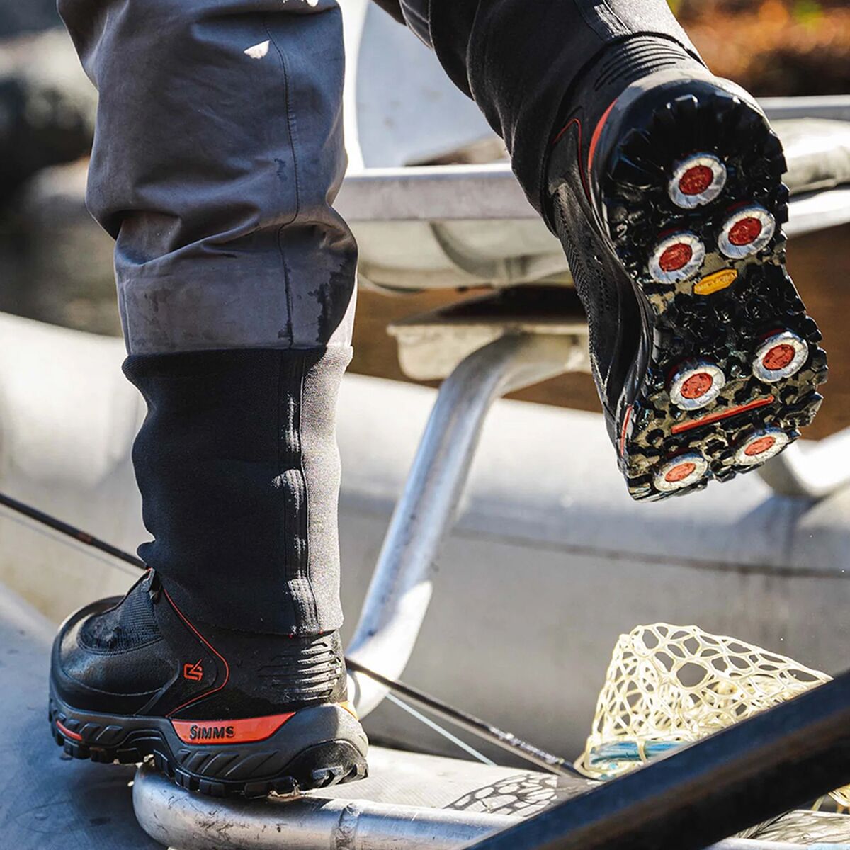 Simms G4 Pro Aluminum Powerlock Cleats