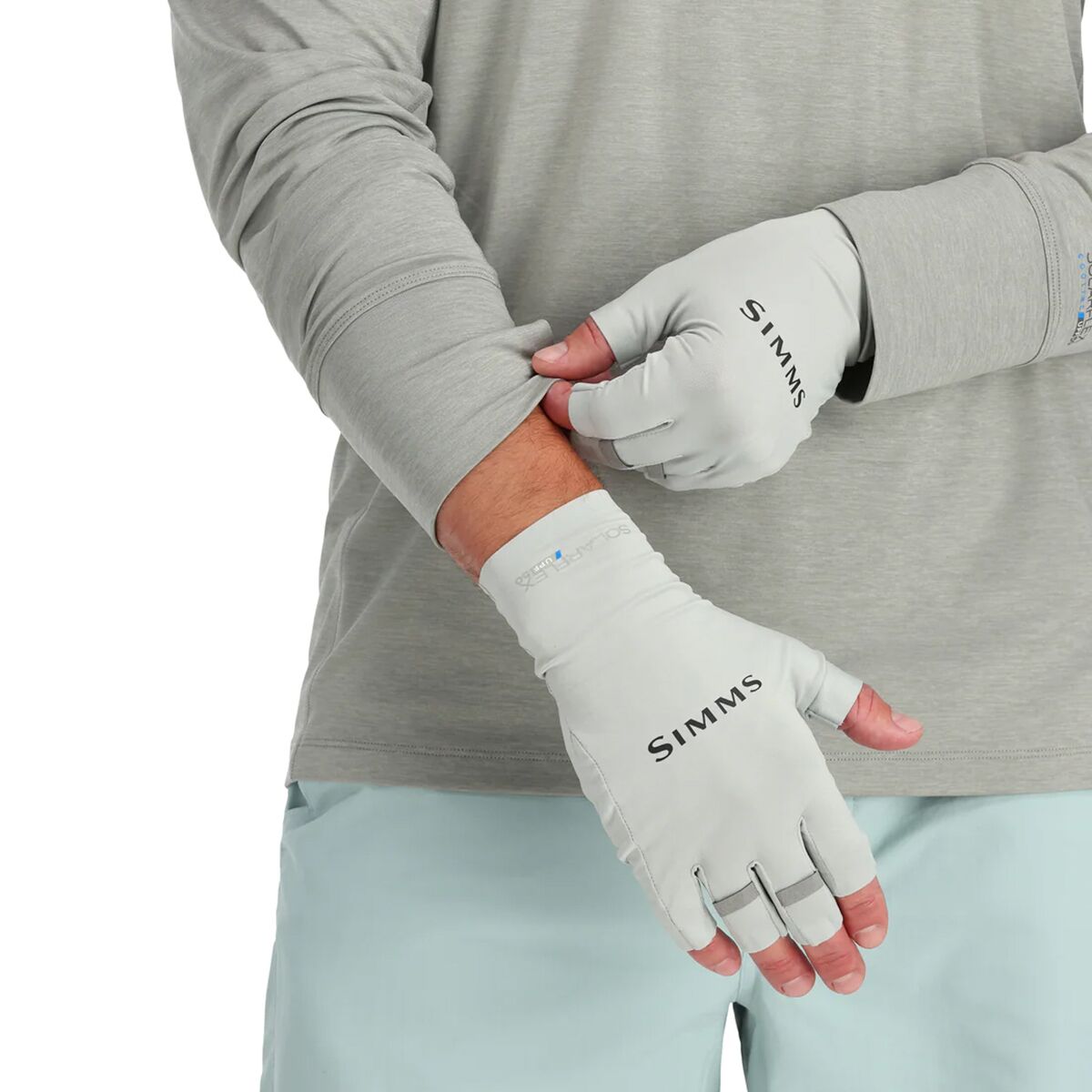 Simms SolarFlex Half-Finger SunGlove