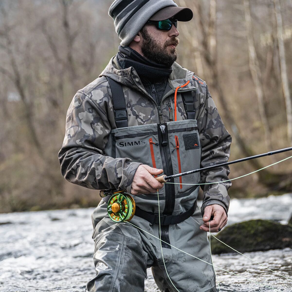 Simms Freestone Z Stockingfoot - Men´s