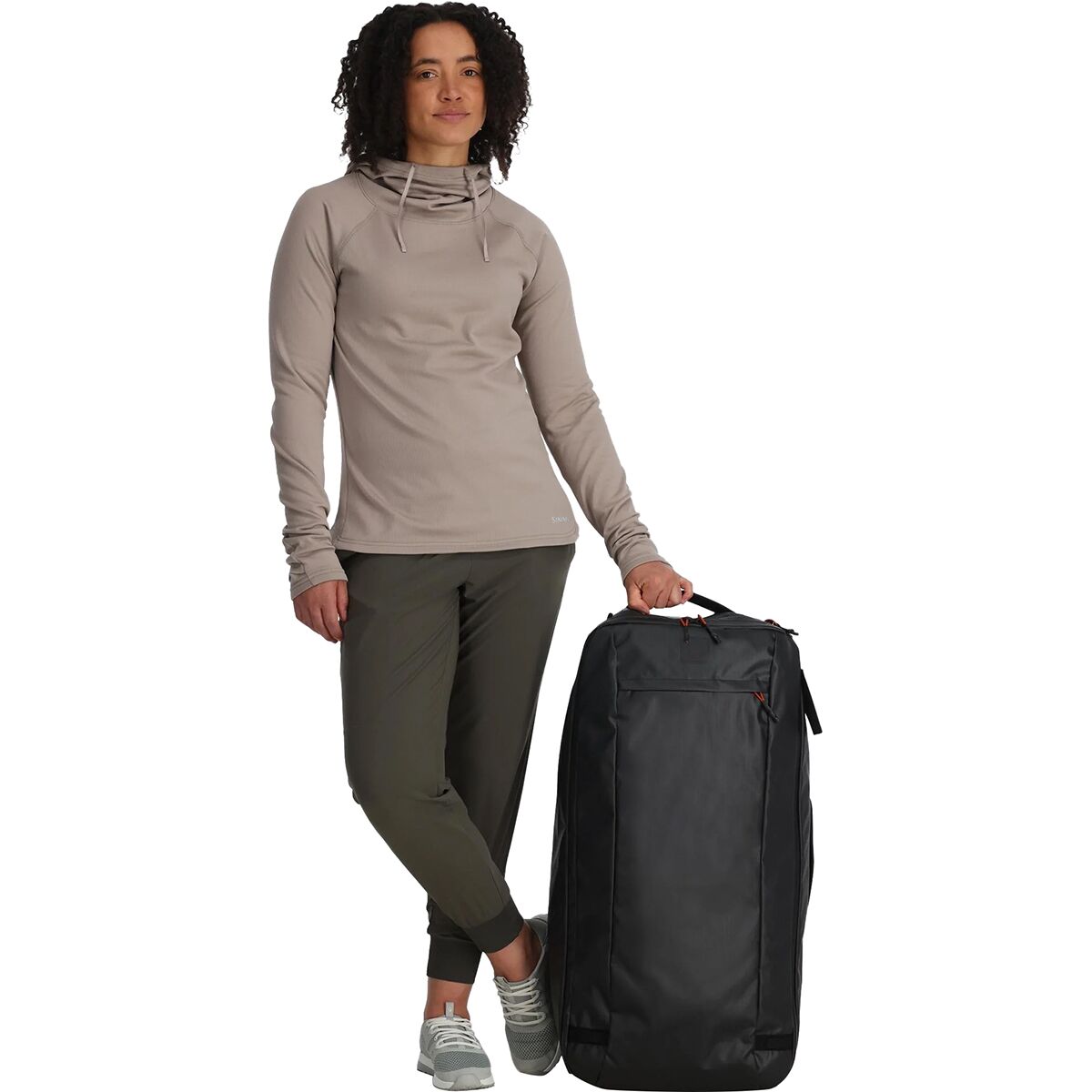 Сумка Simms Tailwind 80L Duffel, цвет: Чёрный — фото 4