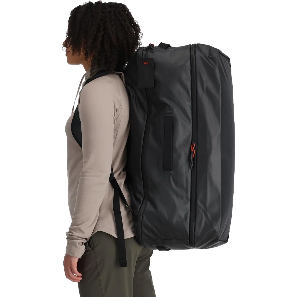 Сумка Simms Tailwind 80L Duffel, цвет: Чёрный — фото 6