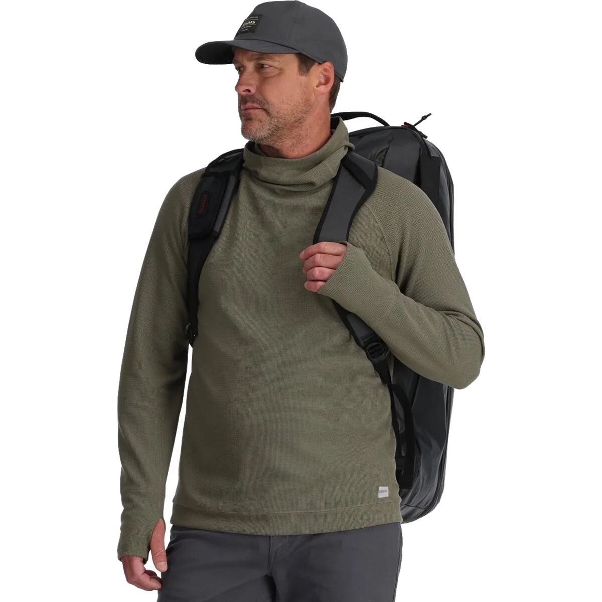 Сумка Simms Tailwind 80L Duffel, цвет: Чёрный — фото 8