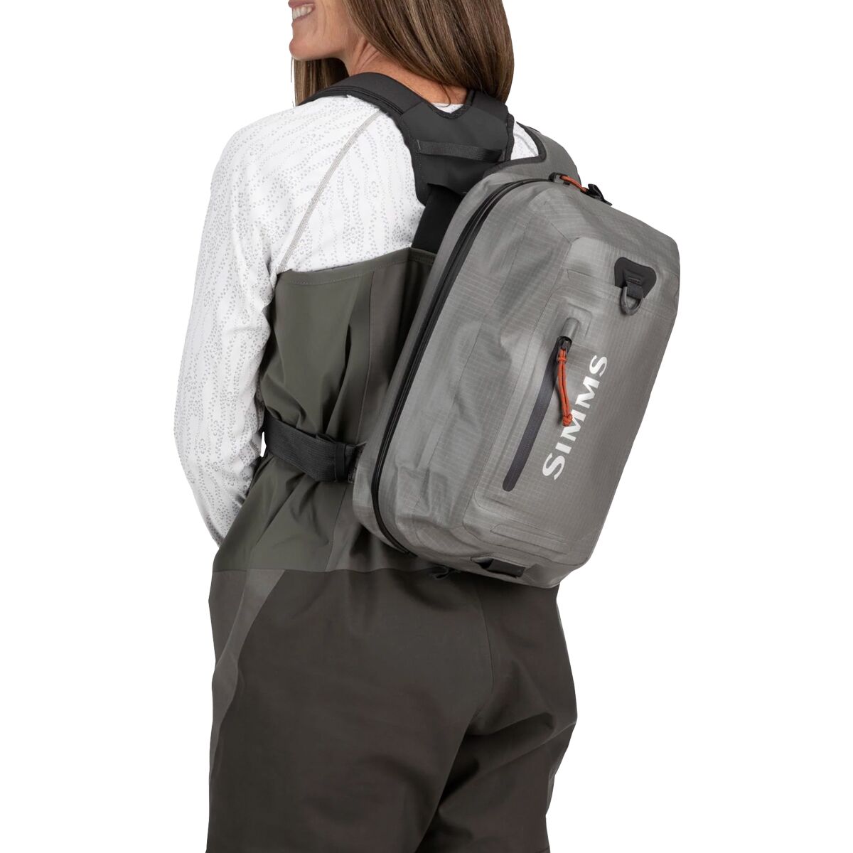 Сумка Simms Dry Creek Z 12L Sling, цвет: Стальной — фото 11
