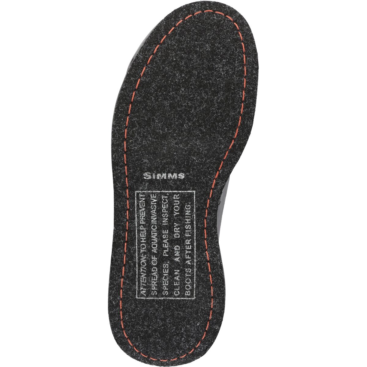 Мужские ботинки Simms Flyweight Felt Wading Boot, цвет: Стальной серый — фото 2