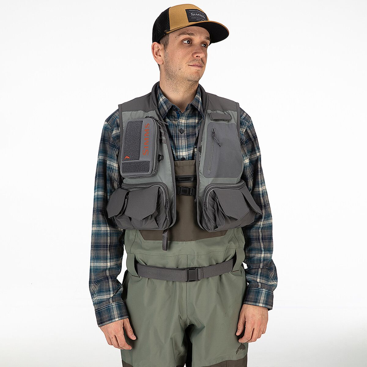 Жилет Simms Freestone Vest, цвет: Оловянный — фото 3