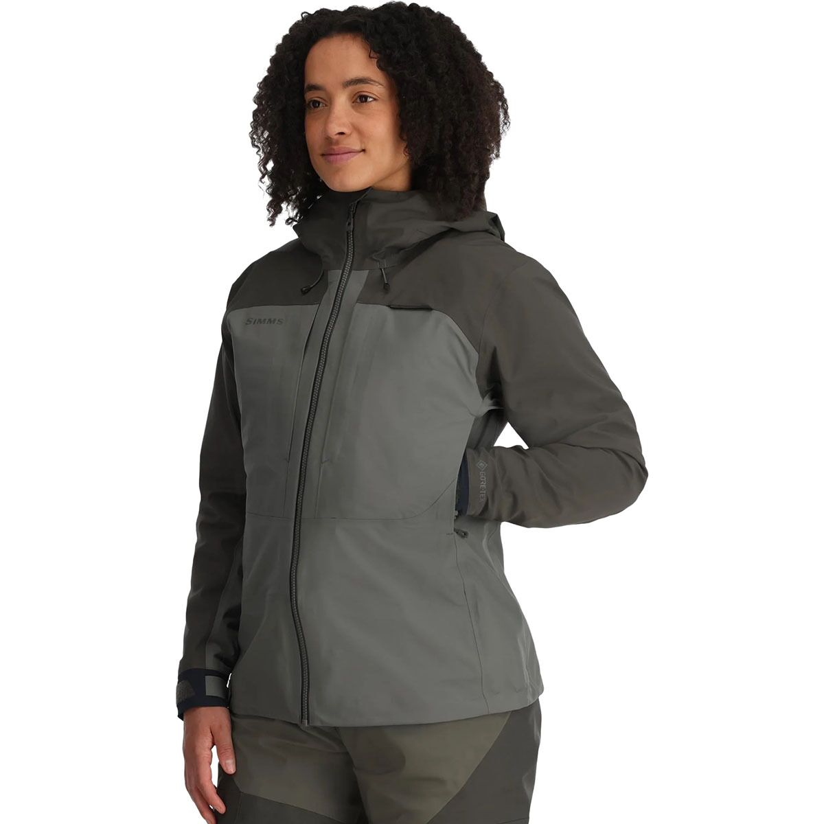 Женская куртка Simms G3 Guide Wading, цвет: Графитовый металлик