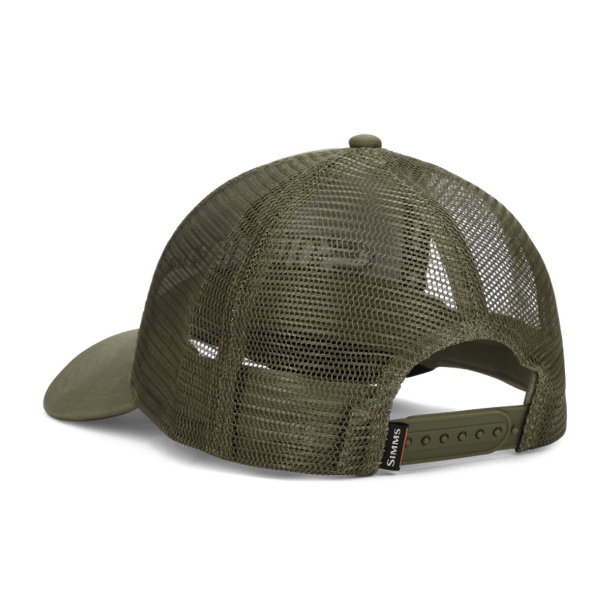 Кепка Simms Single Haul Trucker - Back Eddy Camo Fill, цвет: Тёмно-зелёный — фото 3