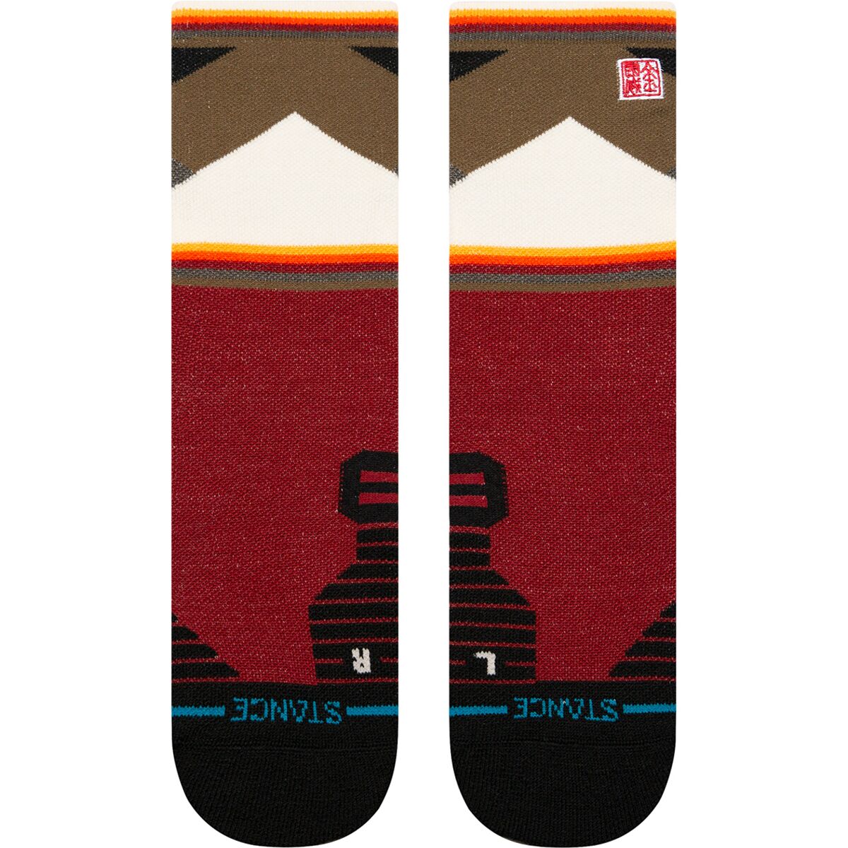 Stance Jimmy Chin Mid Wool Crew Sock