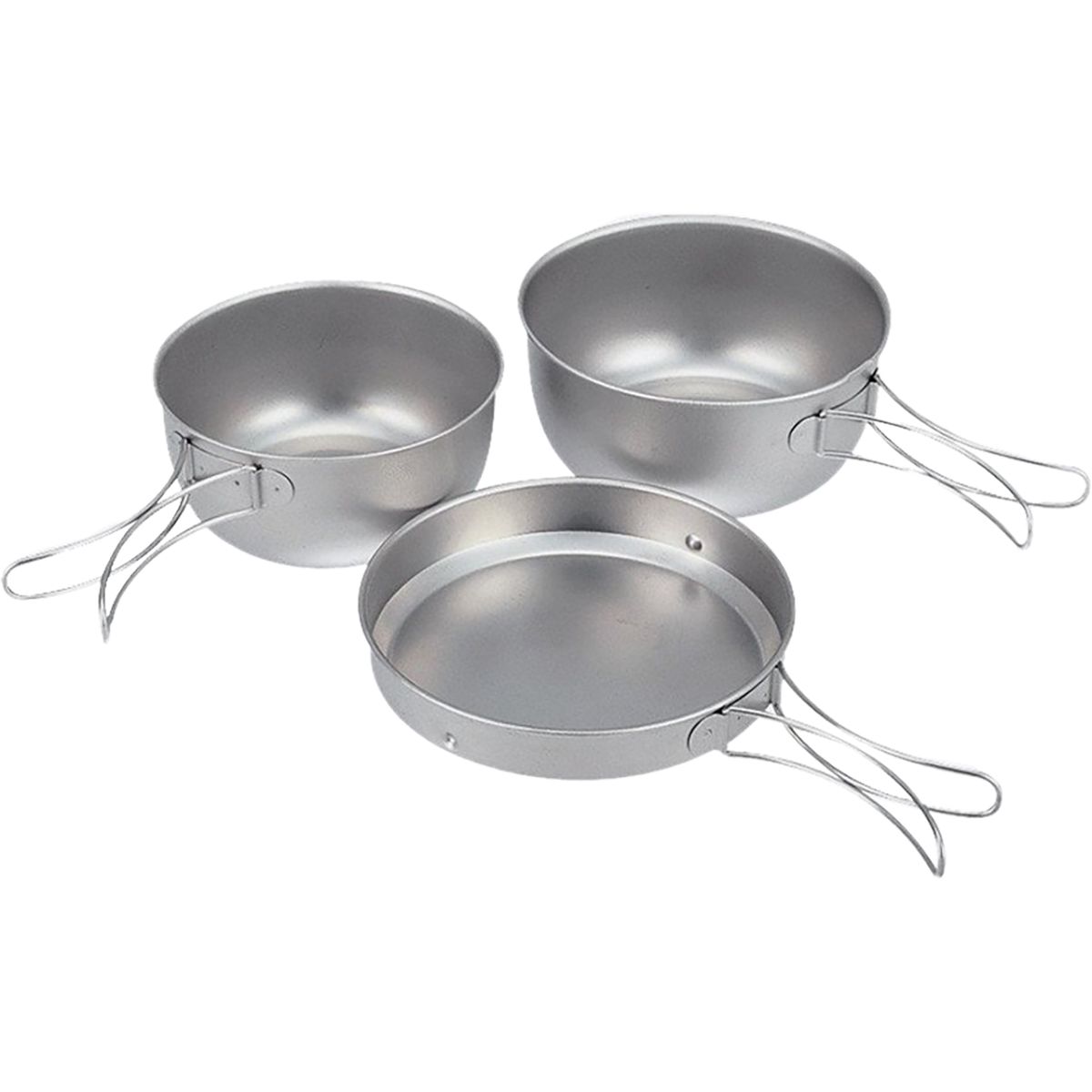 Snow Peak Titanium Cookware - 3pcs