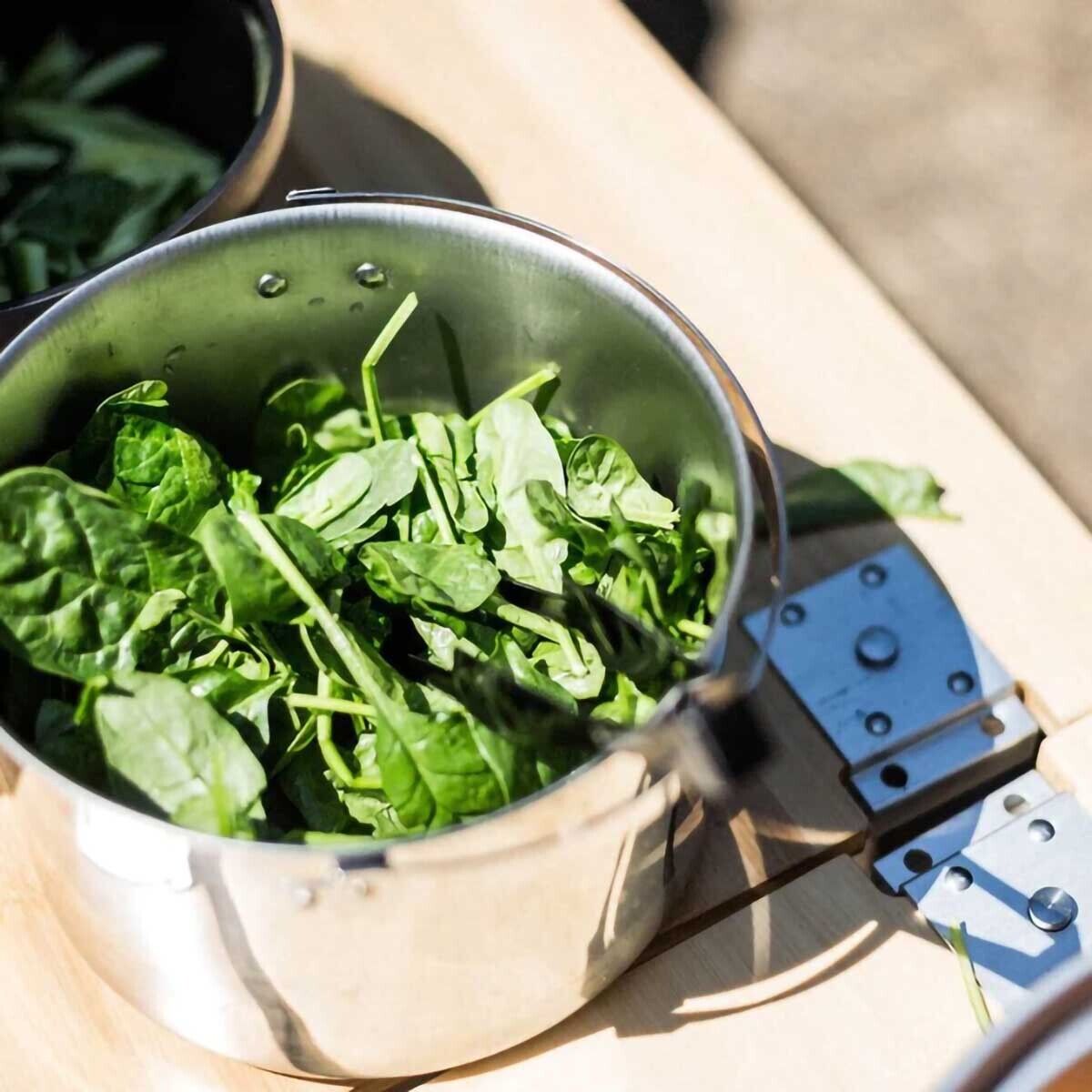 Ensemble De Cuisson Snow Peak Al Dente 3 Pièces - Acier Inoxydable - Neuf (boîte Ouverte)