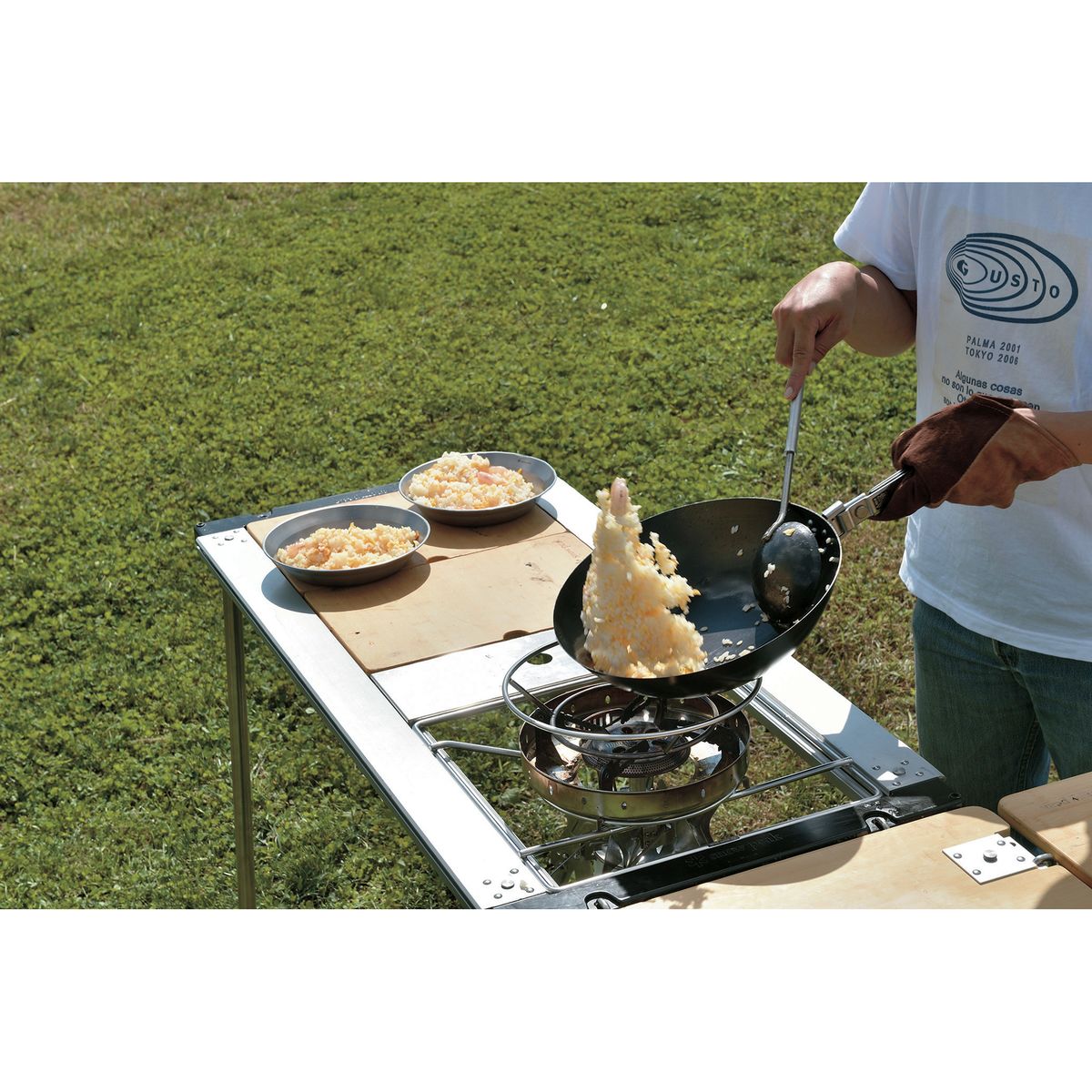 Snow Peak Camp Wok and Ladle Hike & Camp