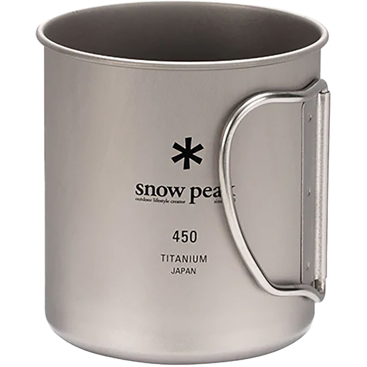Snow Peak Titanium Single Wall Cup 450