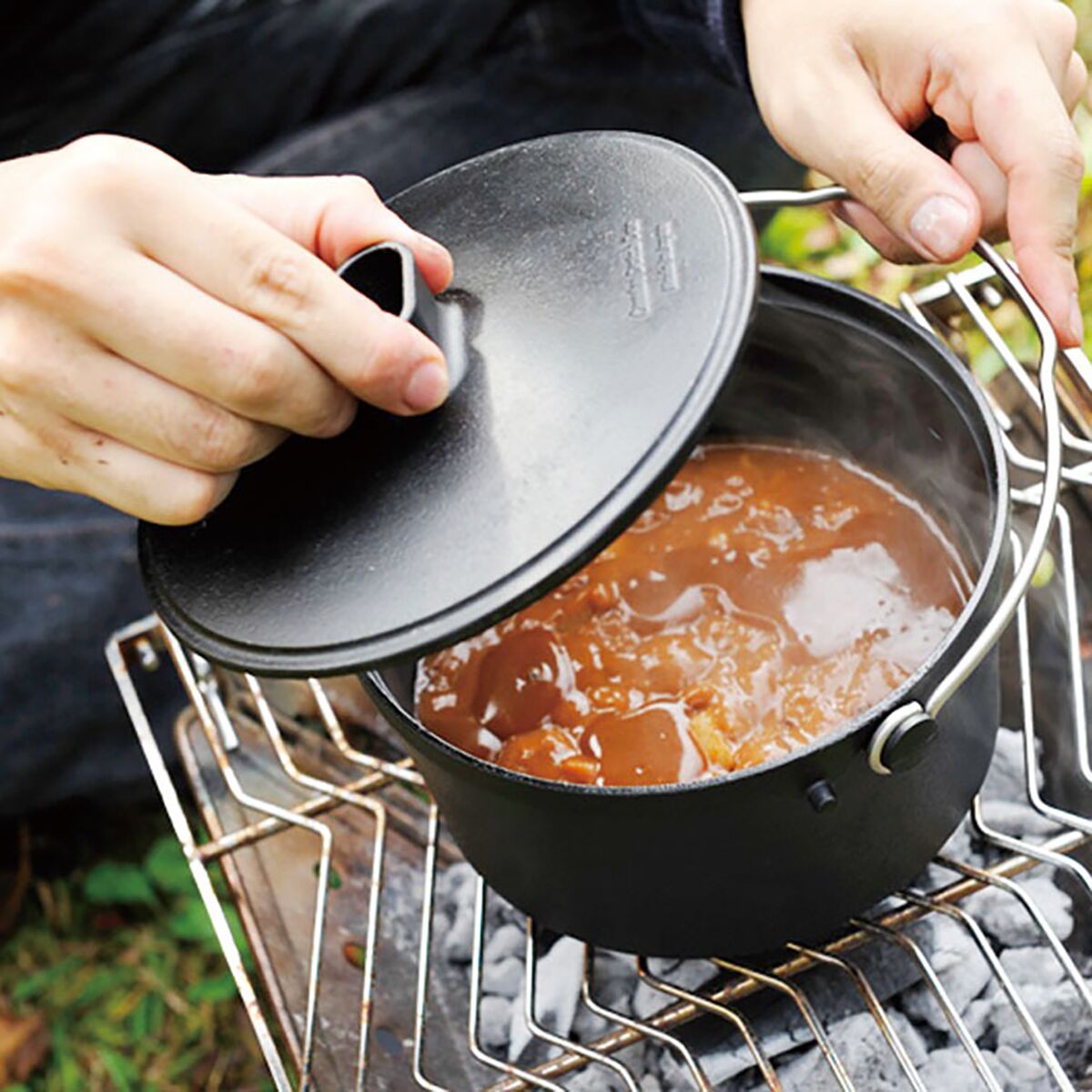 Snow Peak Cast Iron Duo Cooker