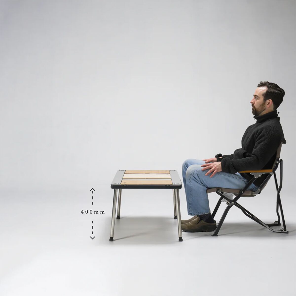 Snow Peak Low Chair Luxe Grey