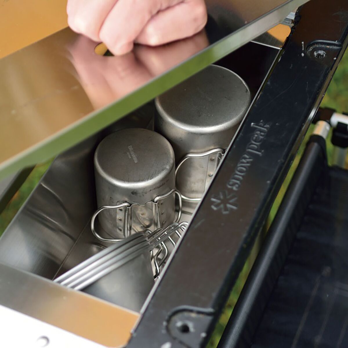 Snow Peak Stainless Box Half Unit