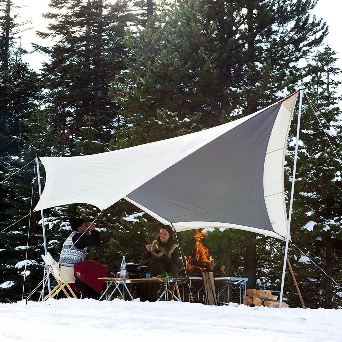 スノーピーク Connect Tarp Hexa Ivory Snow Tarp SnowPeak Connect Tarp Hexa Ivory FES-275 Snow Peak