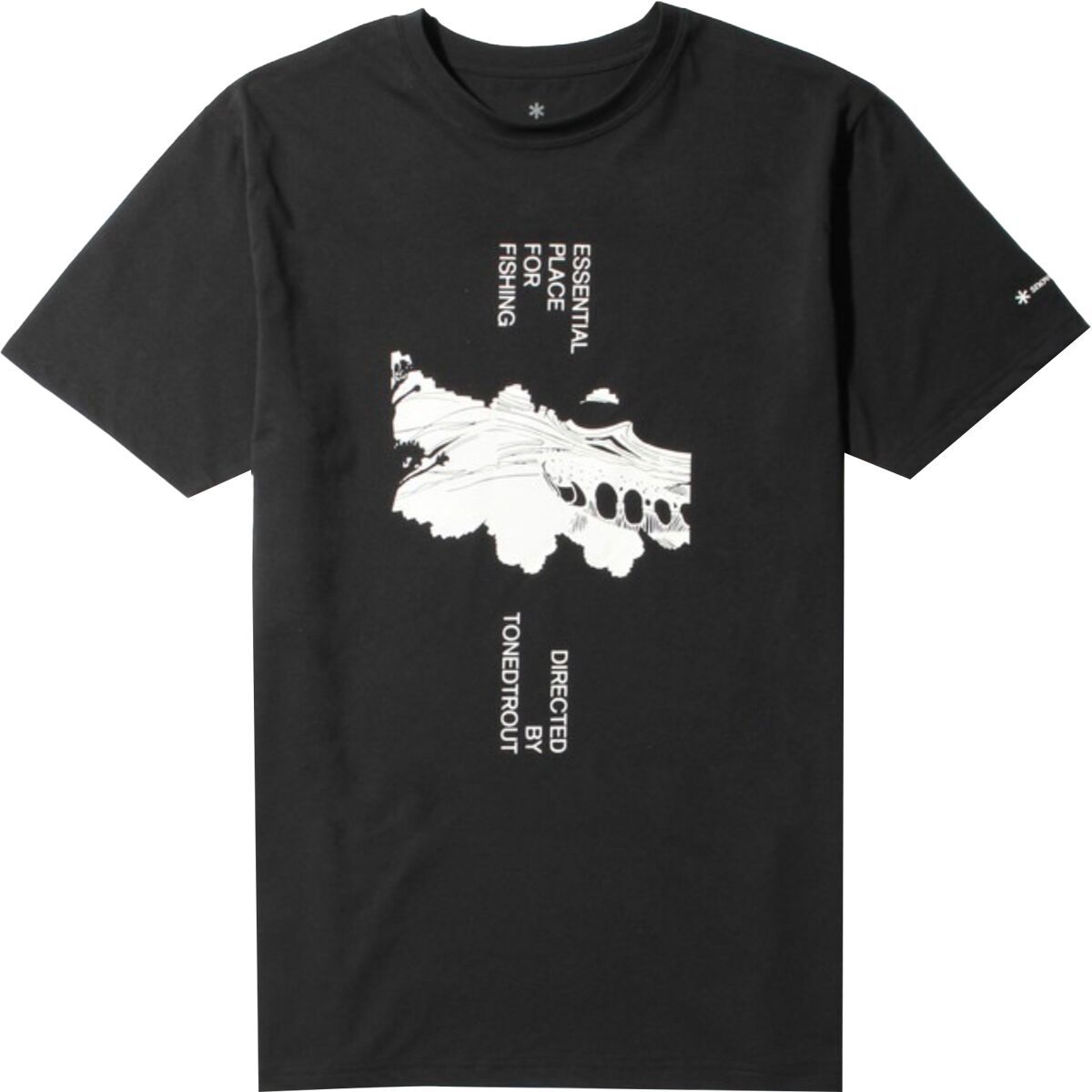 Snow Peak Toned Trout Swimming Fish T-Shirt