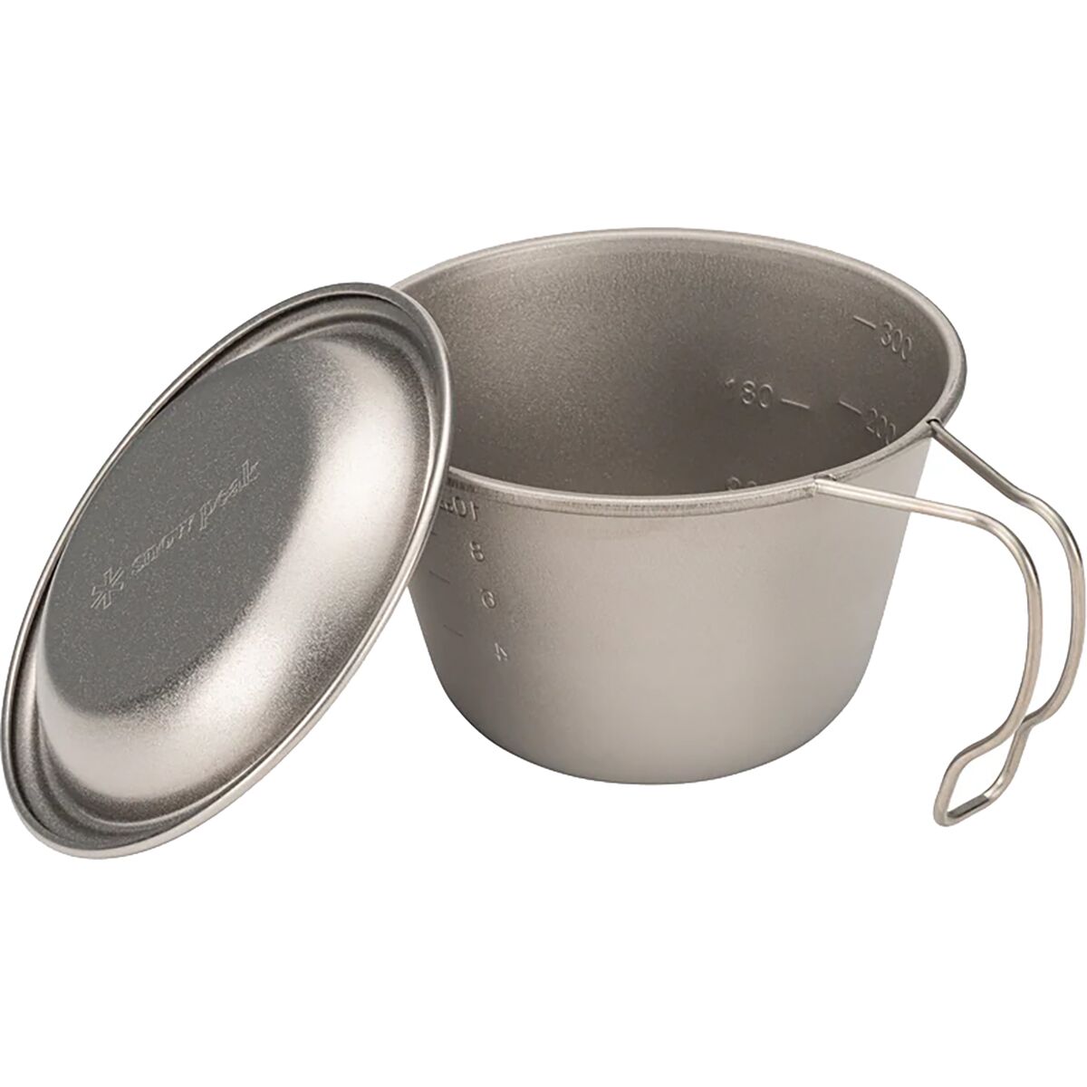 Japanese Sierra Cup Lid – Stainless Steel For Hiking, Picnic, Camping Outdoor By Echo