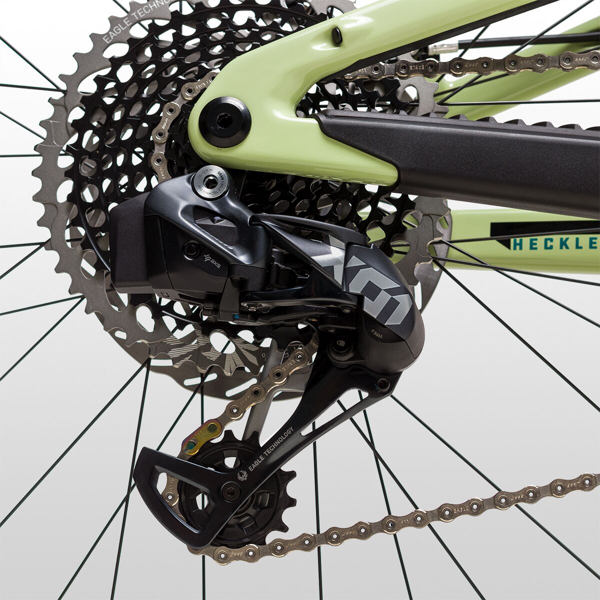 Santa Cruz Bicycles Heckler 29 Carbon CC X01 Eagle AXS Reserve EBike