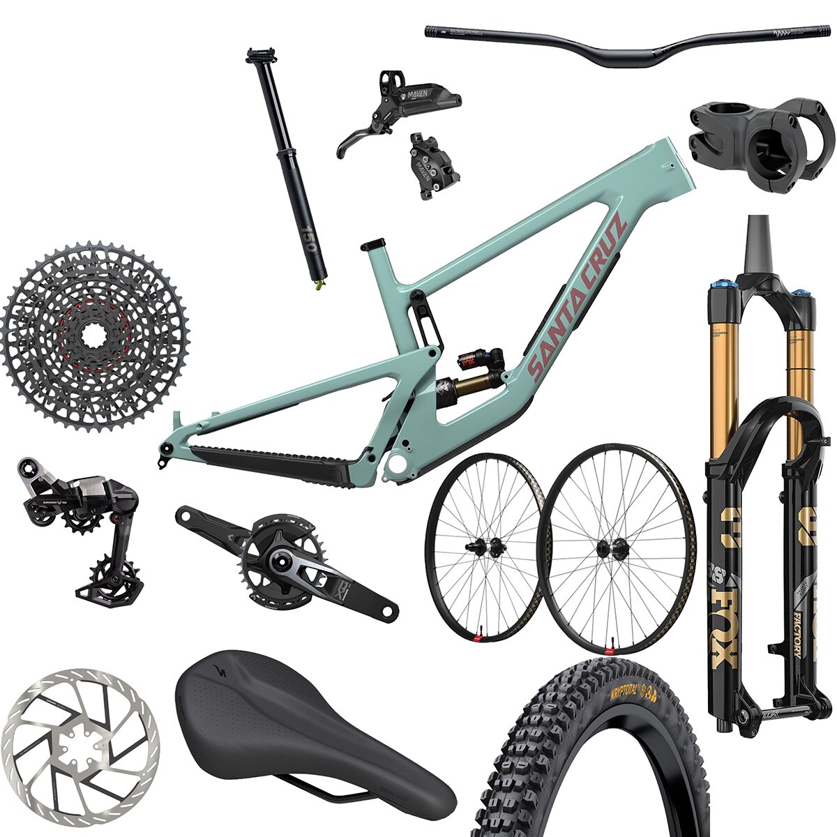 Nomad X0/90 Carbon Wheel Exclusive Mountain Bike