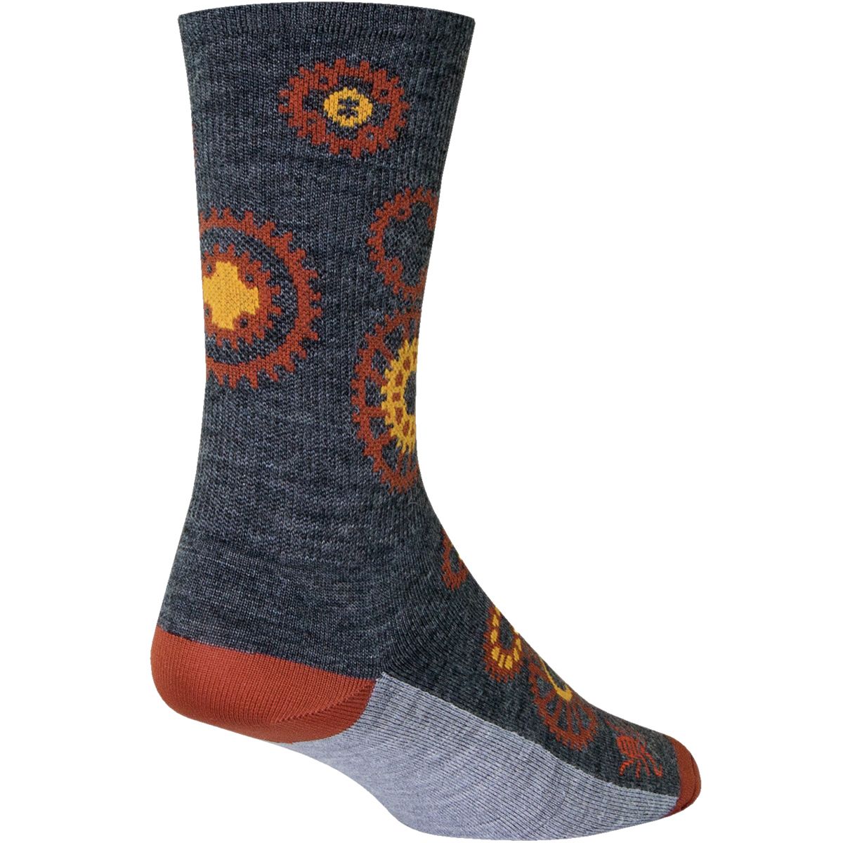 SockGuy Gearhead Wool Sock Bike