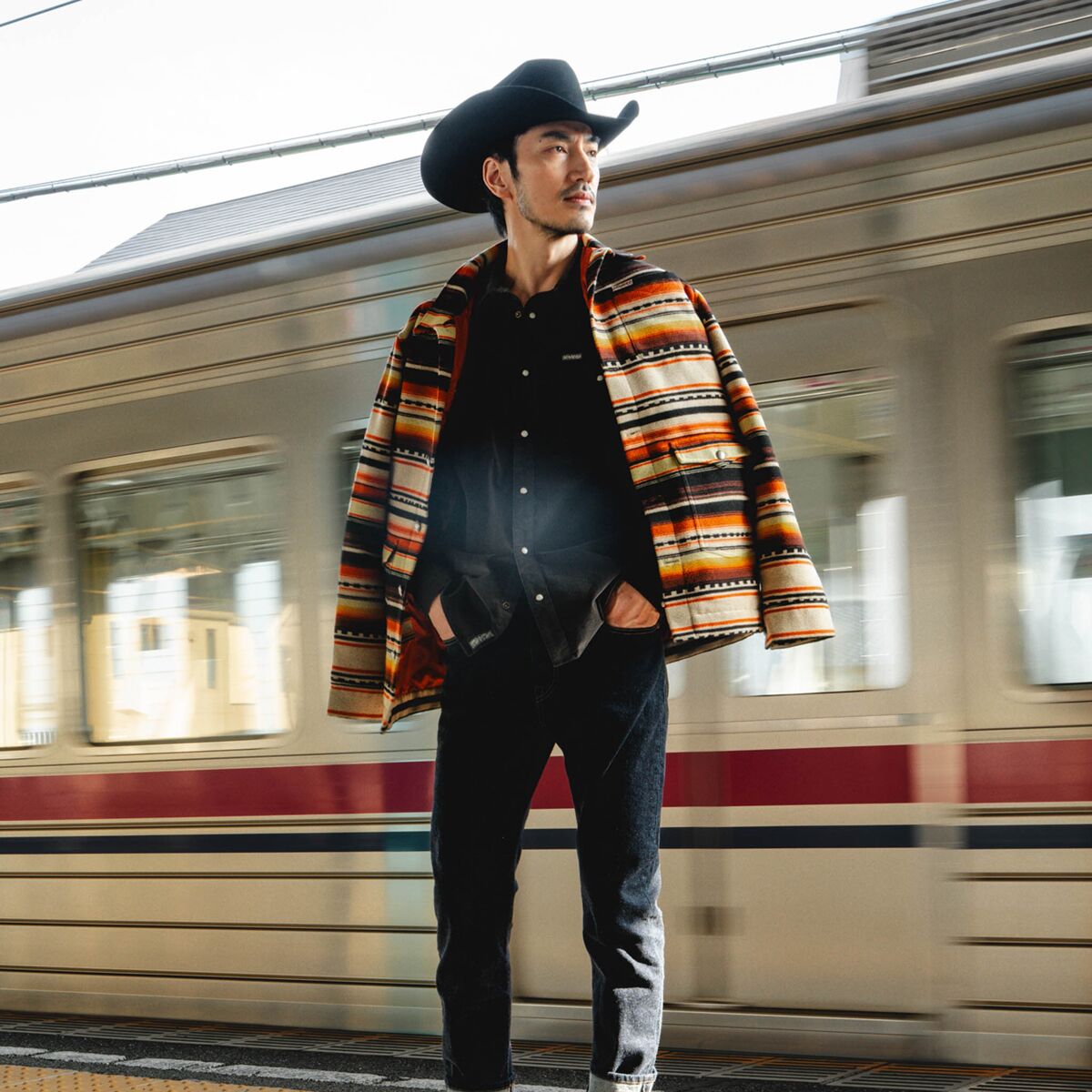 Мужская рубашка Sendero Provisions Co. The Wyatt Pearl Snap, цвет: Угольный — фото 3